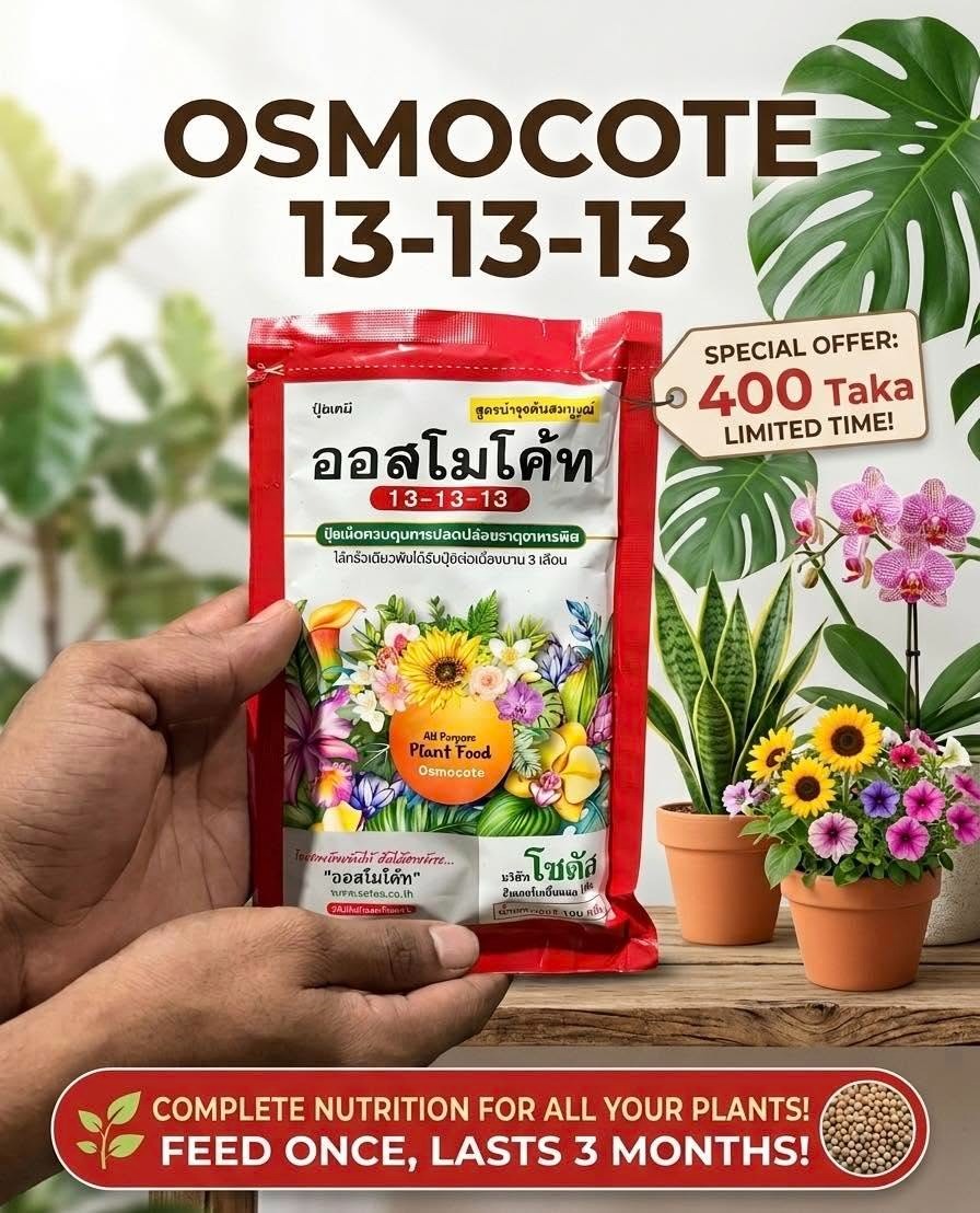 Osmocote Controlled Release Fertilizer 13-13-13 (100g)