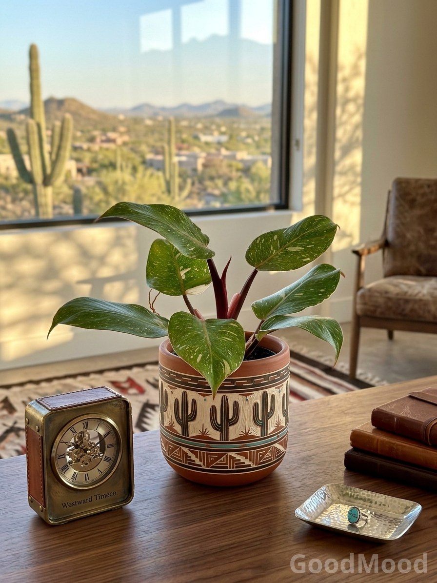 Philodendron White Knight Marble – Rare Variegated Indoor Collector Plant
